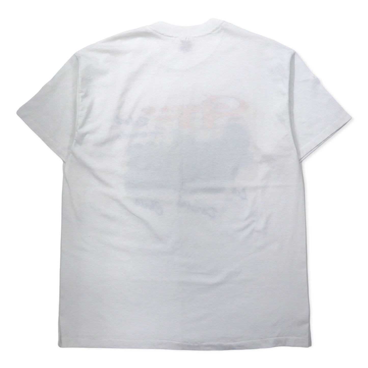 Hanes USA製 90年代 プリント Tシャツ XL ホワイト コットン HEAVYWEIGHT 50/50 Southern Basics