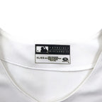 MLB TRUE FAN ベースボールシャツ XL ホワイト ポリエステル デトロイト タイガース Detroit Tigers