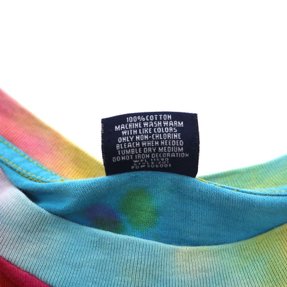 MV SPORT Tie-dye College T-shirt, XL, Multicolor, Cotton, Made in Pakistan