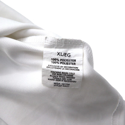 MLB TRUE FAN ベースボールシャツ XL ホワイト ポリエステル デトロイト タイガース Detroit Tigers