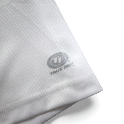 MLB TRUE FAN ベースボールシャツ XL ホワイト ポリエステル デトロイト タイガース Detroit Tigers