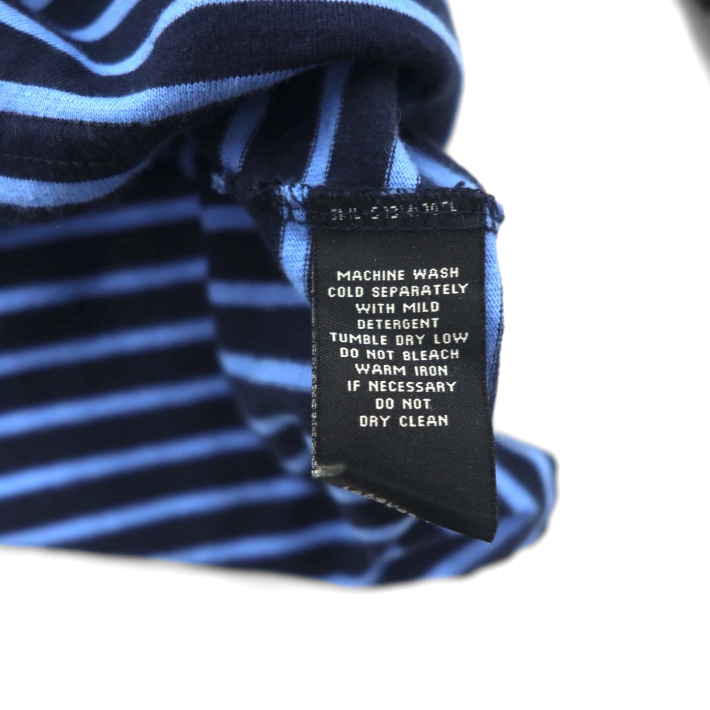 POLO JEANS CO. RALPH LAUREN 90s Long Sleeve Polo Shirt, Rugby Shirt, XL, Blue, Striped, Oversized