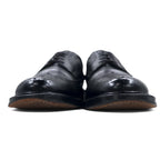 REGAL Wingtip Medallion Shoes Country Shoes 23.5cm Black Leather Embossed 6263 2235 Made in Japan