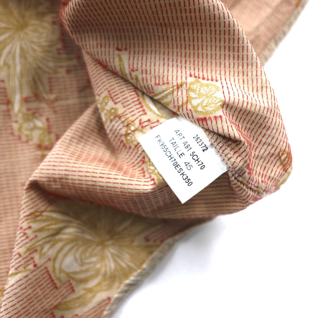 KENZO floral print dress shirt, XL, beige, cotton, all-over print, comfort fit