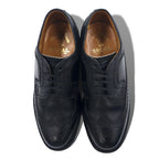 REGAL Wingtip Medallion Shoes Country Shoes 23.5cm Black Leather Embossed 6263 2235 Made in Japan