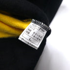 Coca Cola フルジップパーカー L イエロー ブラック コットン テープロゴ 未使用品