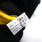 Coca Cola フルジップパーカー L イエロー ブラック コットン テープロゴ 未使用品