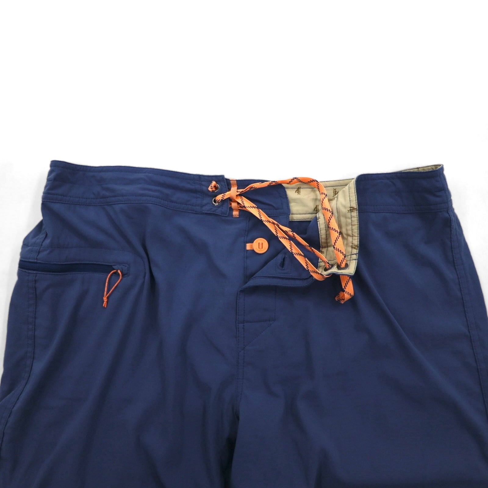 Patagonia Stretch Wavefarer Boardshorts, Navy Nylon, Size L, 86543