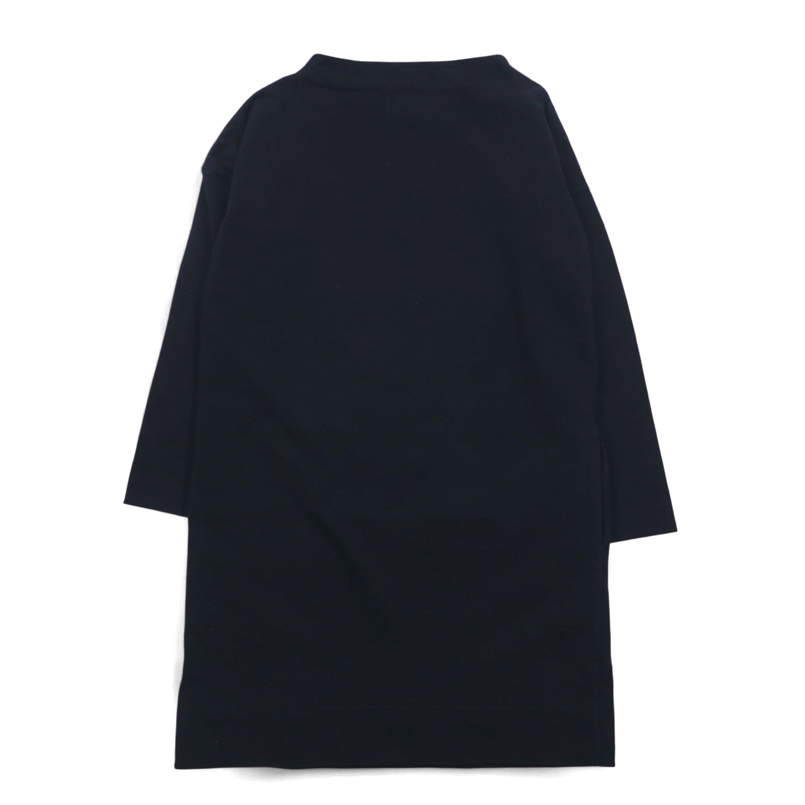 Traditional Weatherwear ボトルネック スクエア ワンピース S ブラック サイドポケット L172CJOP0053FM