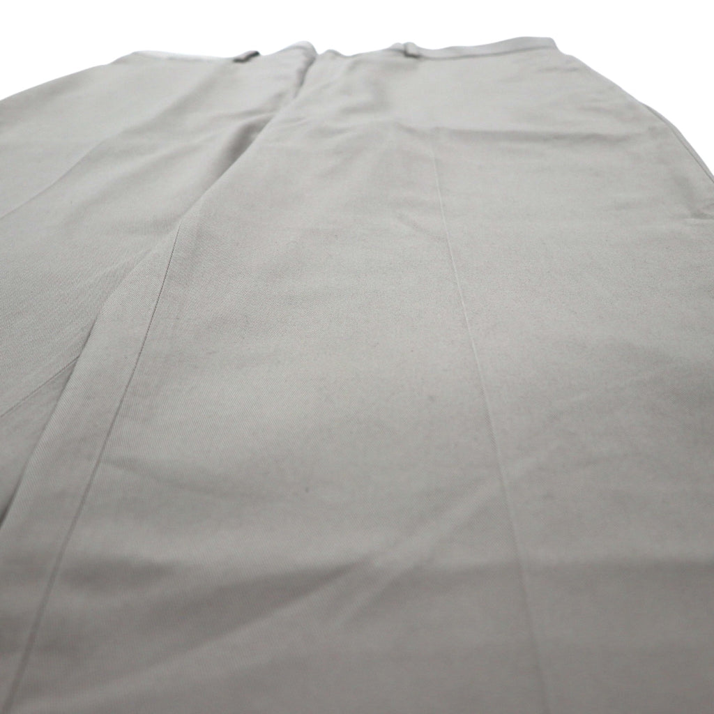 L.L.Bean コットンツイル ワイド チノパンツ ワークパンツ XL ベージュ NATURAL FIT 262553 WRINKLE FREE