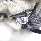 TOMMY BAHAMA Silk Open-Collar Aloha Shirt, XL, Navy, Hibiscus