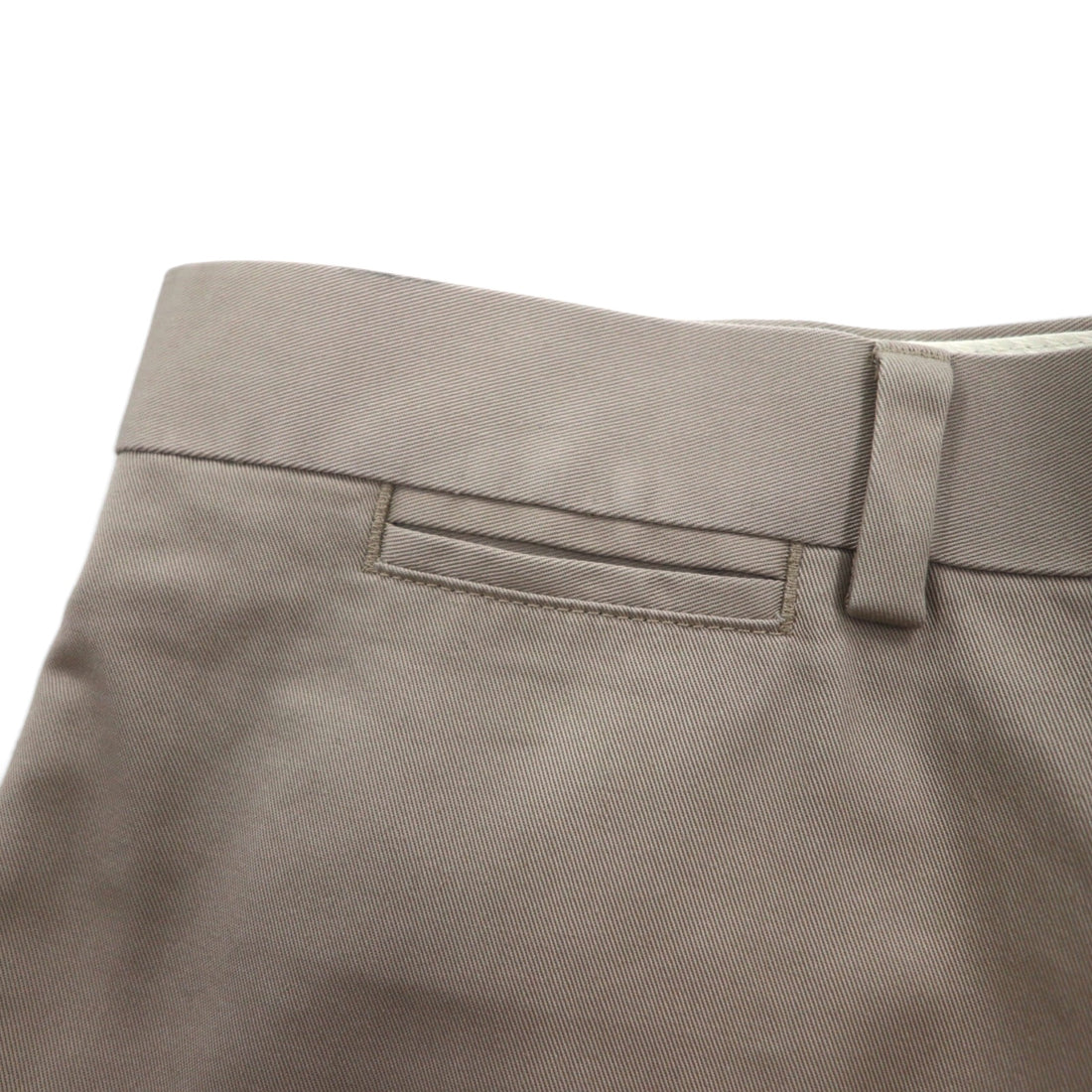 L.L.Bean コットンツイル ワイド チノパンツ ワークパンツ XL ベージュ NATURAL FIT 262553 WRINKLE FREE