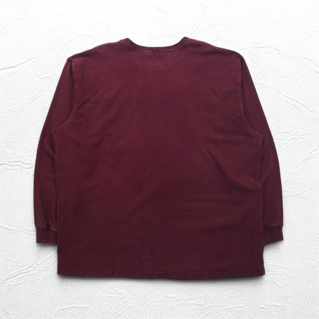 carhartt ロングスリーブ ポケット Tシャツ ロンT 3XL ボルドー ビッグサイズ ホンジュラス戦