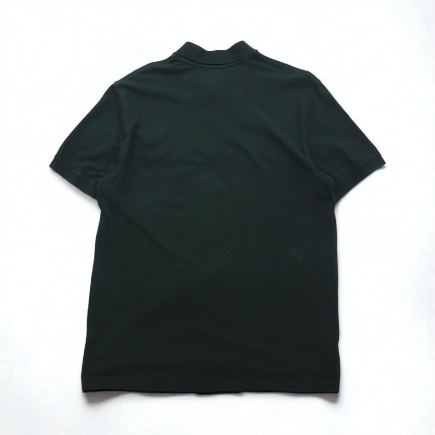 Brooks Brothers スーピマコットン ポロシャツ L グリーン ストレッチ ワンポイントロゴ刺繍