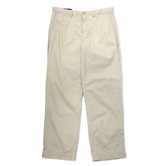 日本然リトテ-古着オンライン-Polo by Ralph Lauren チノパンツ 33 ベージュ コットン PRESTON PANT-Polo by Ralph Lauren Chino Pants 33 Beige Cotton PRESTON PANT