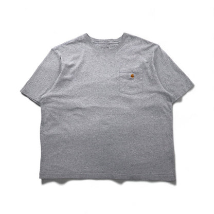 carhartt ルーズフィット ポケット Tシャツ 2XL LOOSE FIT グレー コットン