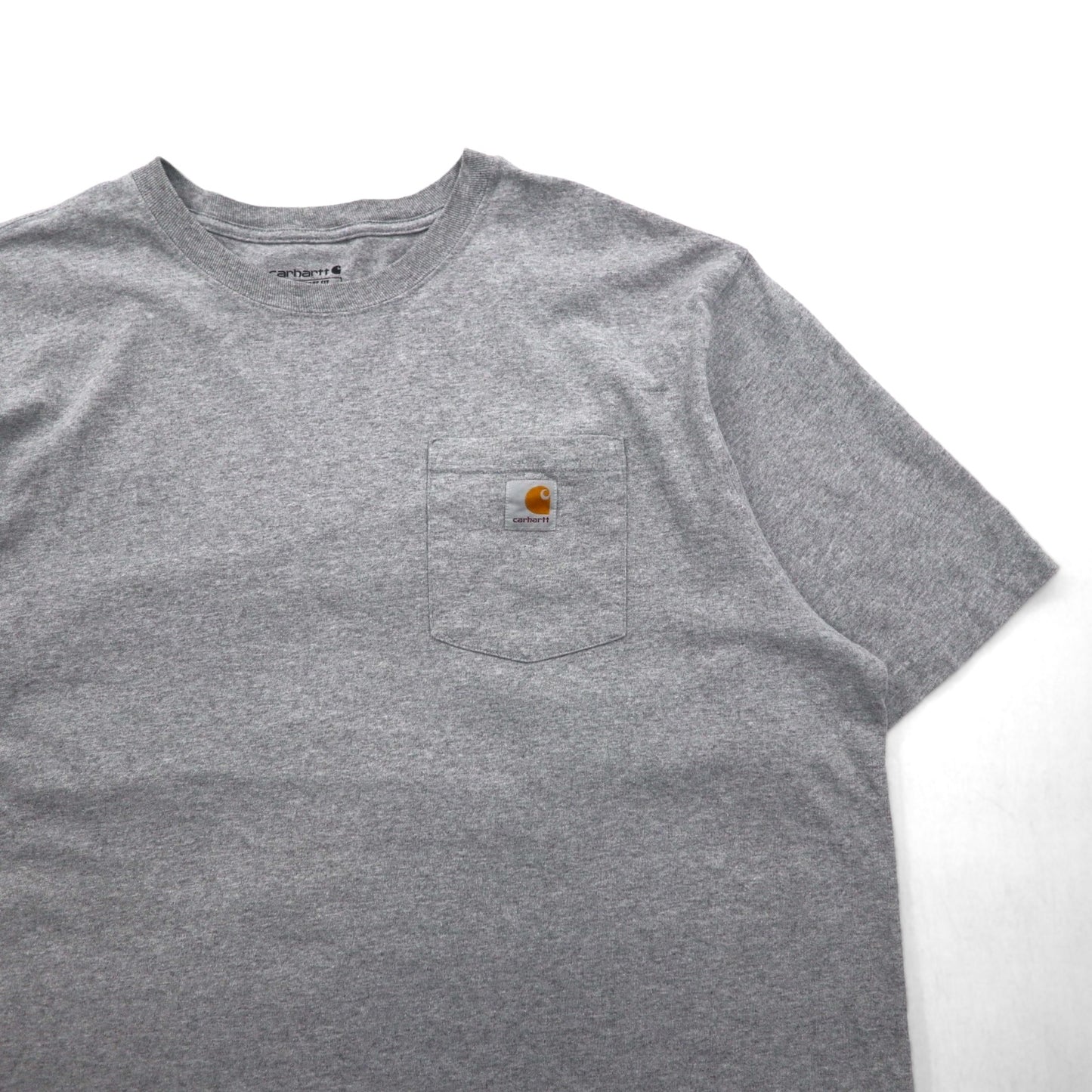 carhartt ルーズフィット ポケット Tシャツ 2XL LOOSE FIT グレー コットン