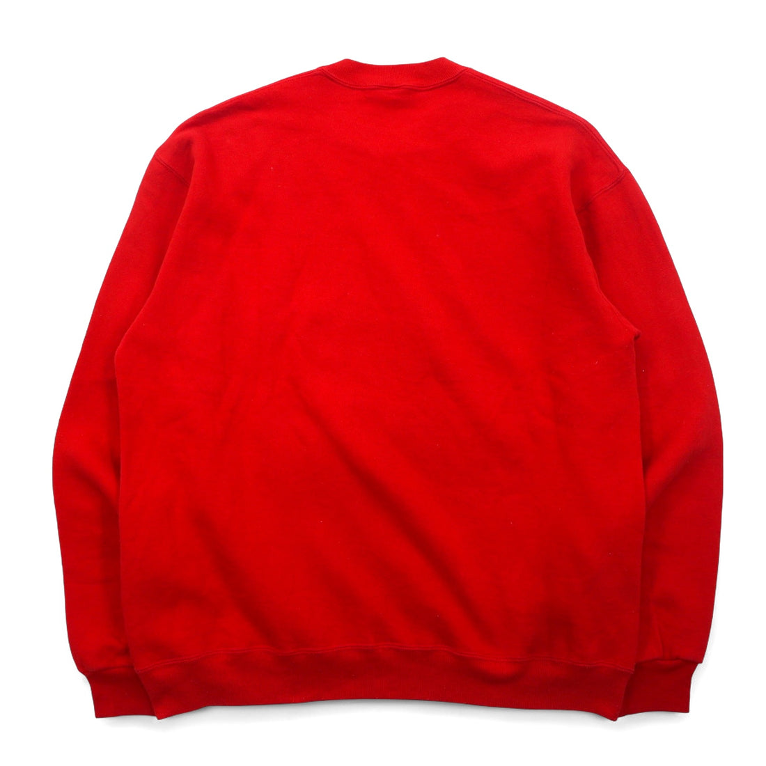 Made in USA 90s RUSSELL ATHLETIC College Print Sweatshirt XL Red Fleece Lined NEBRASKA