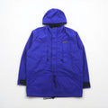 Wrangler TRAIL 90s Pullover Mountain Parka, Size M, Blue, Waterproof, Drawcord Anorak