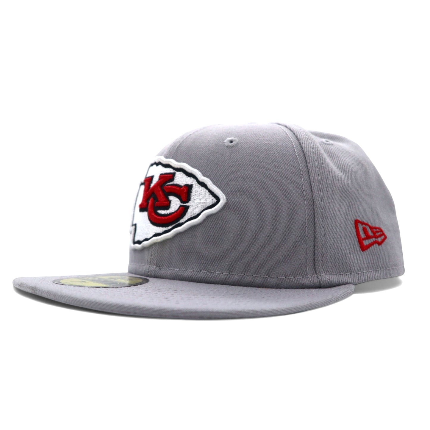 NEW ERA × NFL ベースボールキャップ 56.8cm グレー ポリエステル Kansas City Chiefs