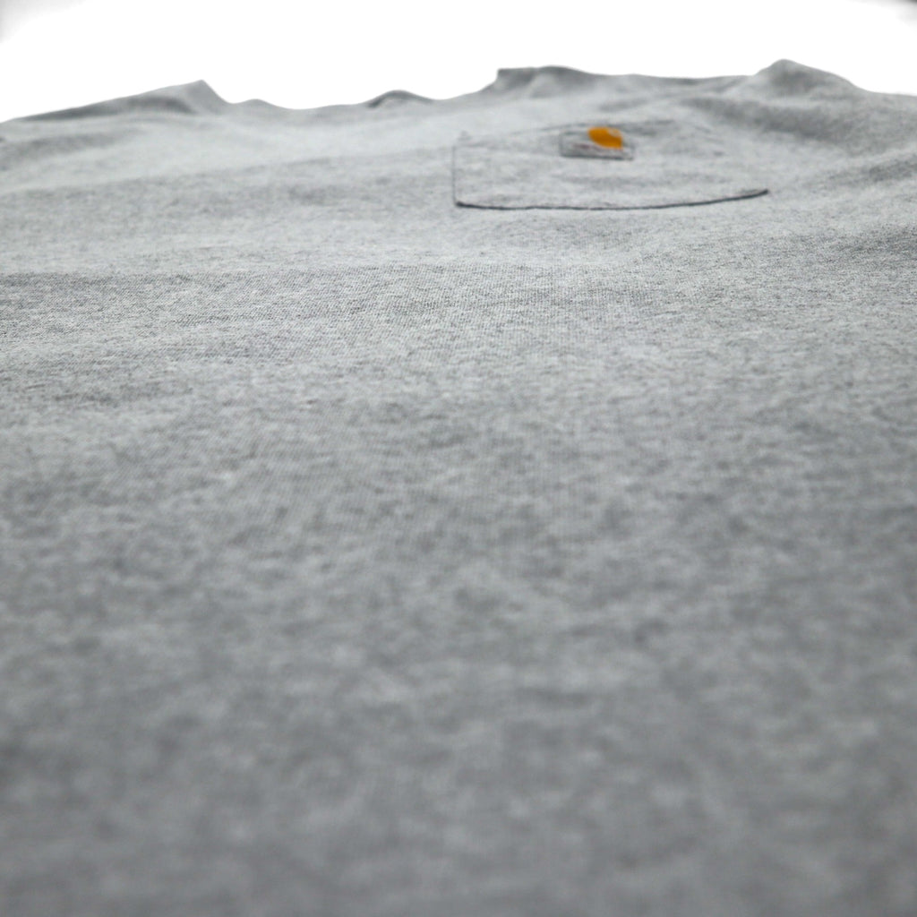 carhartt ルーズフィット ポケット Tシャツ 2XL LOOSE FIT グレー コットン