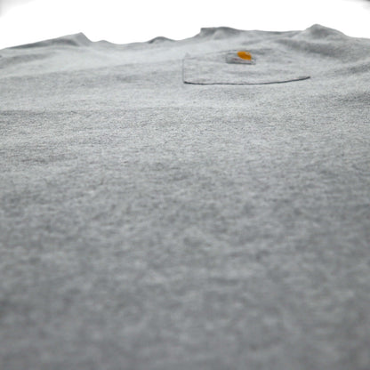 carhartt ルーズフィット ポケット Tシャツ 2XL LOOSE FIT グレー コットン