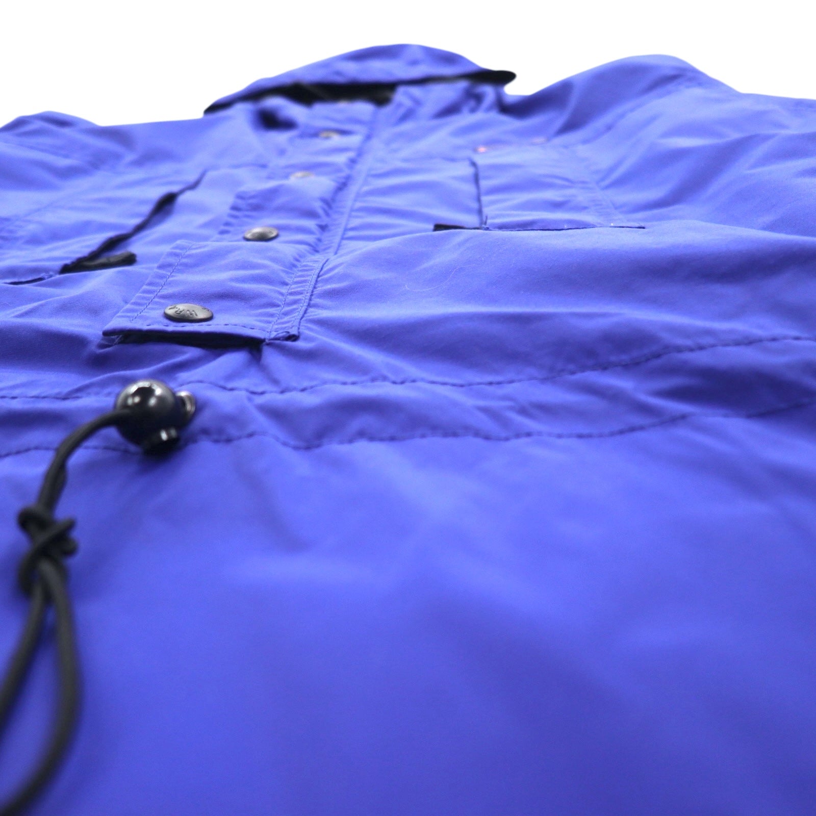 Wrangler TRAIL 90s Pullover Mountain Parka, Size M, Blue, Waterproof, Drawcord Anorak