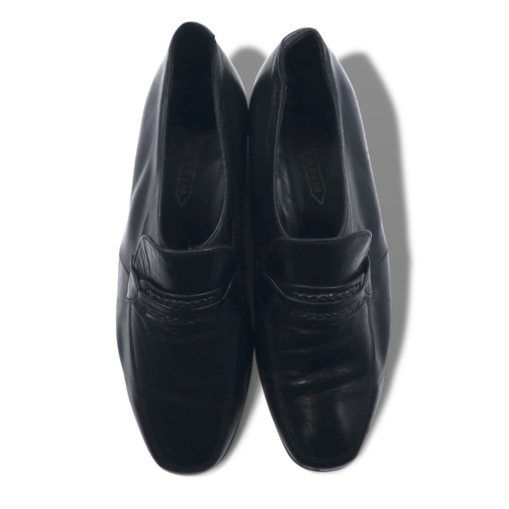 FLORSHEIM Loafers Dress Shoes 27cm Black Leather 23258