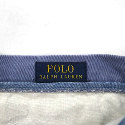 POLO RALPH LAUREN オールオーバーポニー 刺繍 ショートパンツ ハーフパンツ L ネイビー コットン