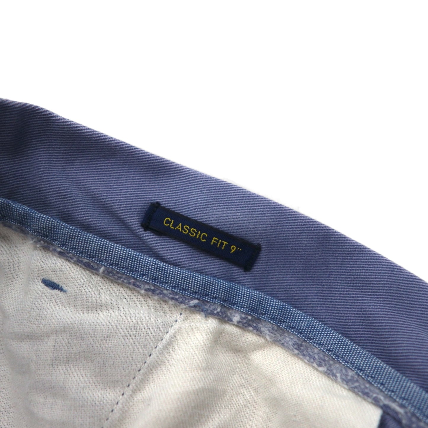 POLO RALPH LAUREN オールオーバーポニー 刺繍 ショートパンツ ハーフパンツ L ネイビー コットン