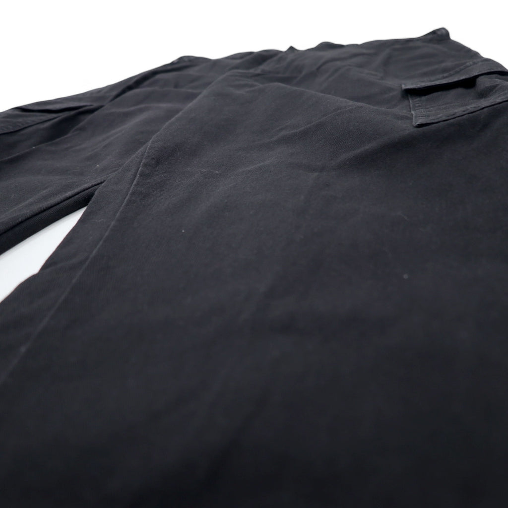 Dickies Loose Fit Cargo Work Pants Size 34 Black Cotton Chino 23214RBK