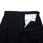 Dickies Loose Fit Cargo Work Pants Size 34 Black Cotton Chino 23214RBK
