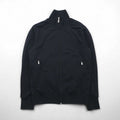 NIKE High Neck Track Jacket, Jersey, Size M, Black, Stand Collar, Full Zip, 371930-010