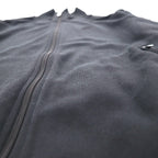 NIKE High Neck Track Jacket, Jersey, Size M, Black, Stand Collar, Full Zip, 371930-010