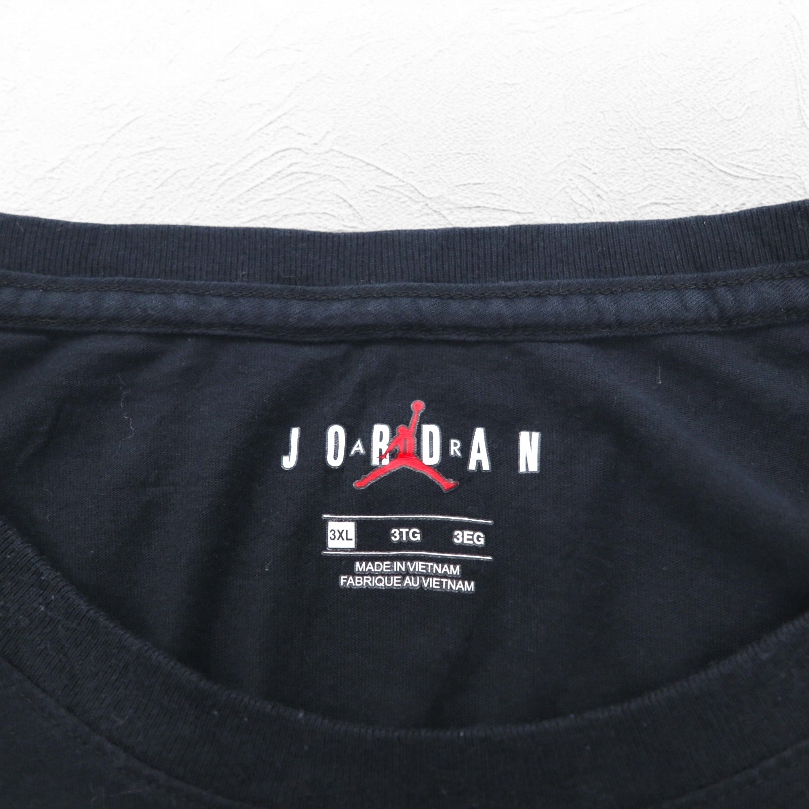 JORDAN BRAND (NIKE) Slash 23 Print T-Shirt 3XL Black Jumpman