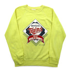 USA製 80年代 BASSETT-WALKER MLB スウェット L イエロー コットン MINNESOTA TWINS