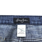 Sean John 00s Baggy Denim Pants Jeans M Indigo Blue Cotton Distressed