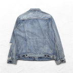 Levi's ダメージ加工 4th タイプ デニムジャケット Gジャン トラッカージャケット L インディゴ ブルー