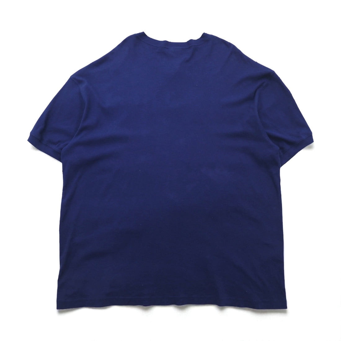 The Disney Store 90年代 ミッキーマウス ヘンリーネック Tシャツ 2XL ネイビー ワンポイント刺繍 ディズニー キャラクター