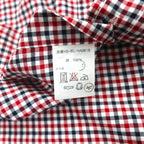 Ralph Lauren 90s Button-Down Shirt, Size L, Red, Blake, Gingham Check, Small Pony Embroidery