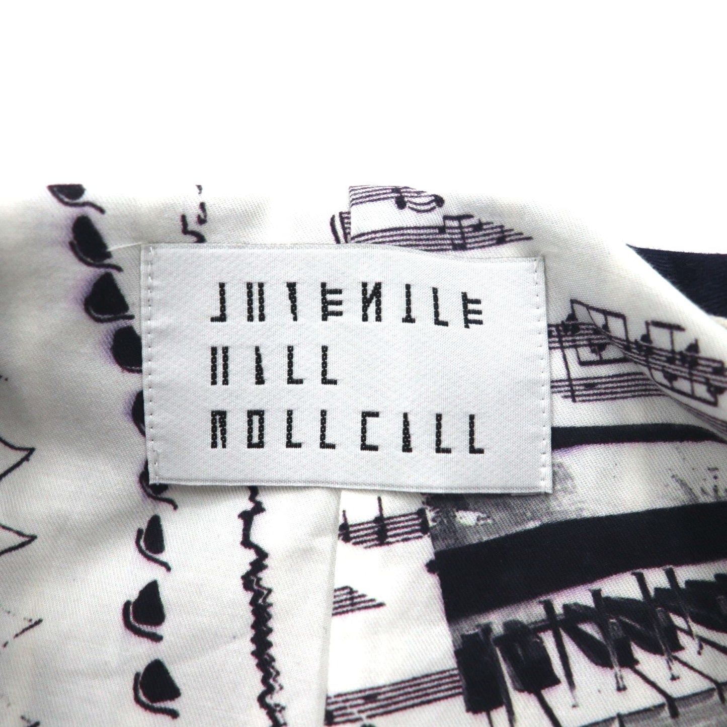 JUVENILE HALL ROLL CALL Shirt Jacket FREE Navy Stripe Made in Japan