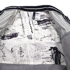 JUVENILE HALL ROLL CALL Shirt Jacket FREE Navy Stripe Made in Japan