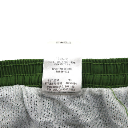 patagonia 00年代 バギーズライトショーツ BAGGIES SHORTS ショートパンツ L カーキ ナイロン 57016
