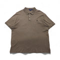 POLO RALPH LAUREN Classic Fit Polo Shirt, XL, Khaki, Small Pony Embroidery