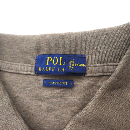POLO RALPH LAUREN Classic Fit Polo Shirt, XL, Khaki, Small Pony Embroidery