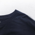 Carhartt Long Sleeve T-Shirt, 4XL, Navy, Sleeve Print, Logo, Big Size