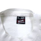 FRUIT OF THE LOOM USA製 90年代 プリント Tシャツ L ホワイト コットン CROSS COUNTRY