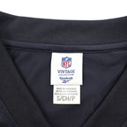 Reebok ヴィンテージコレクション VINTAGE COLLECTION ゲームシャツ L ブラック ナイロン ポリエステル NFL ナンバリング