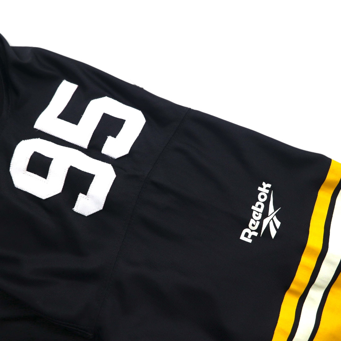 Reebok ヴィンテージコレクション VINTAGE COLLECTION ゲームシャツ L ブラック ナイロン ポリエステル NFL ナンバリング