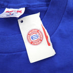 90年代 USA製 SOF TEE シングルステッチ ヴィンテージ Tシャツ 2XL ブルー コットン MISSISSIPPI アーチロゴ TEE JAYS